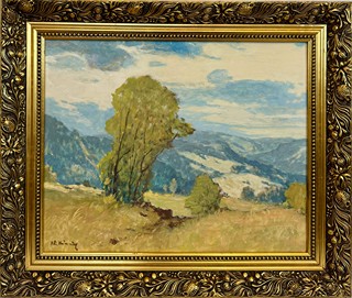 Václav František Ulšmíd (1903 - 1985) - Pohled do horského údolí