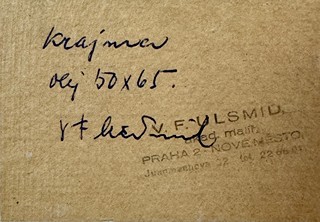 Václav František Ulšmíd (1903 - 1985) - Březový háj v podzimu