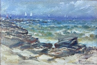 František Myslivec (1890 - 1965) - Moře a zima