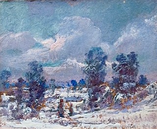 František Myslivec (1890 - 1965) - Moře a zima
