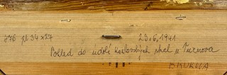 Jindřich Fürst (1873 - 1943) - Pohled do údolí Kozlovských skal u Turnova