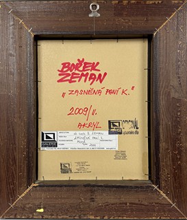Bořek Zeman (1950 - 2014) - Zasněná paní K.