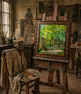 Ferdinand Prokop (1880 - 1940) - Slunečný les