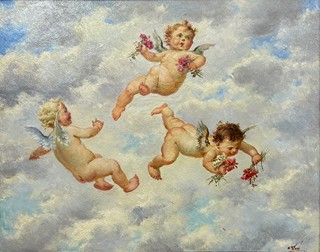 Oldřich Vlach (1886 - 1958) - Andílci