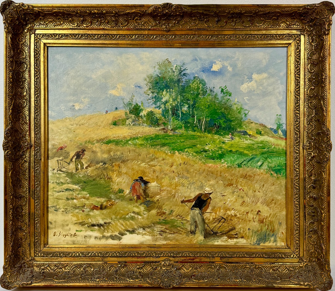 Oldřich Blažíček (1887 - 1953) - O žních