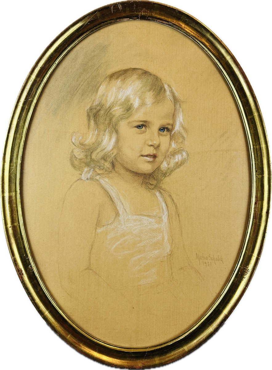 Malva Schalek (1882 - 1944) - Dívka