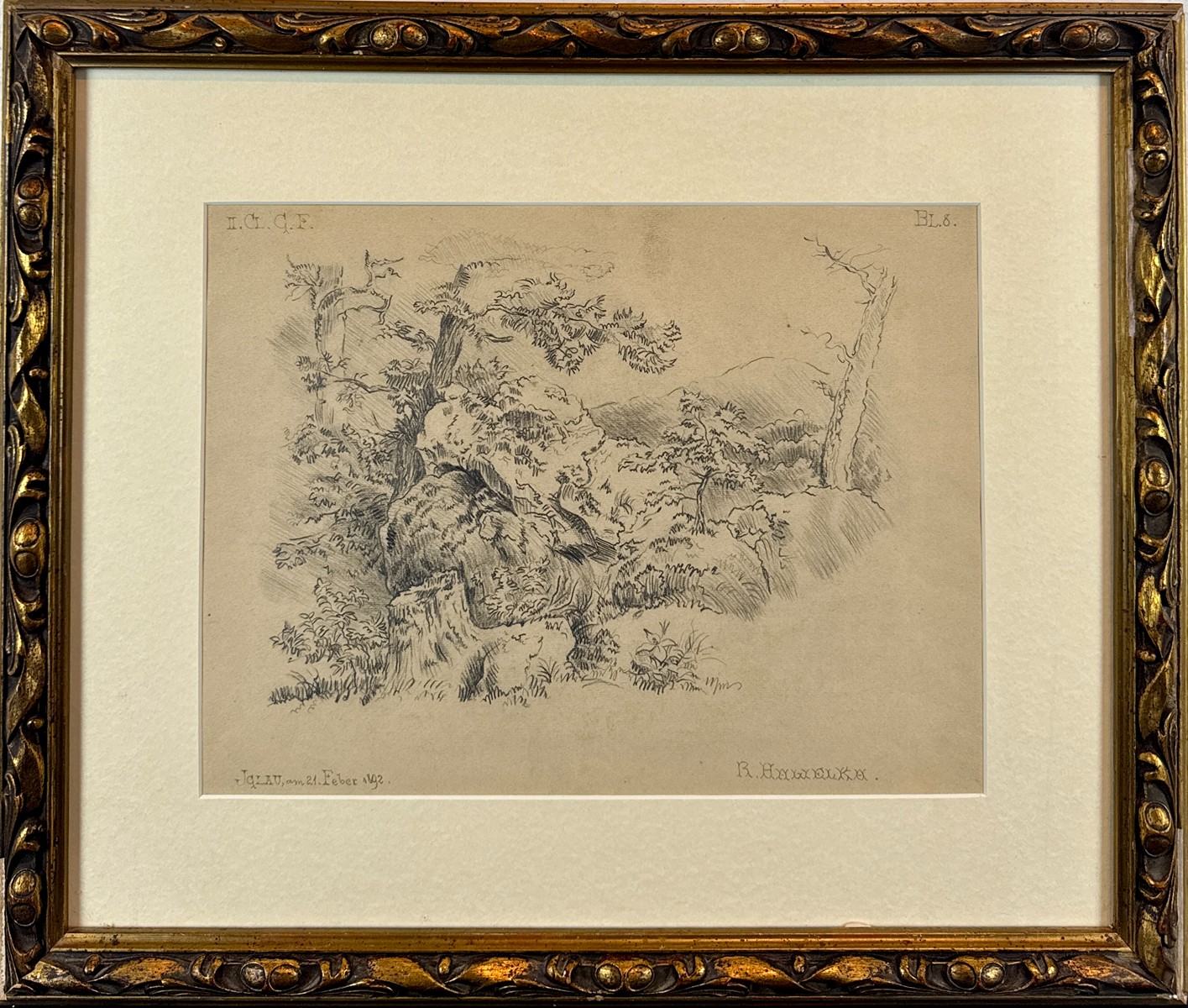 Roman Havelka (1877 - 1950) - Studie přírody