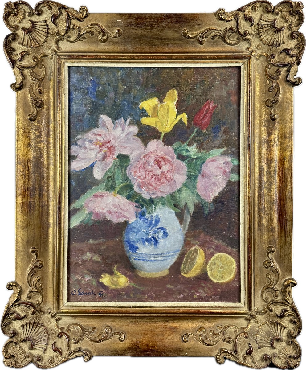 Oldřich Lasák (1884 - 1968) - Pivoňky