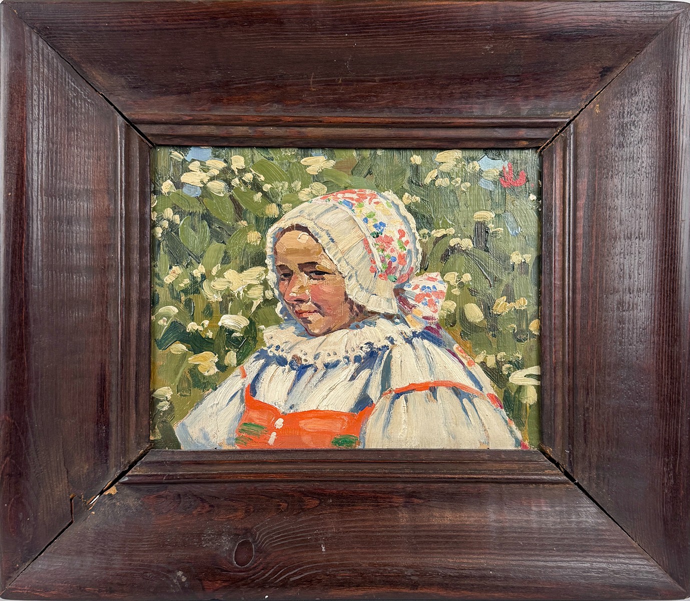 Joža Uprka (1861 - 1940) - Hlava Slovačky z Petrova