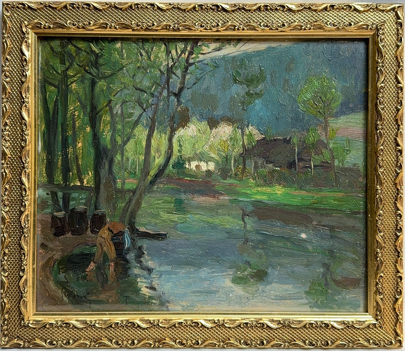 Josef Štolovský (1879 - 1936) - U vody