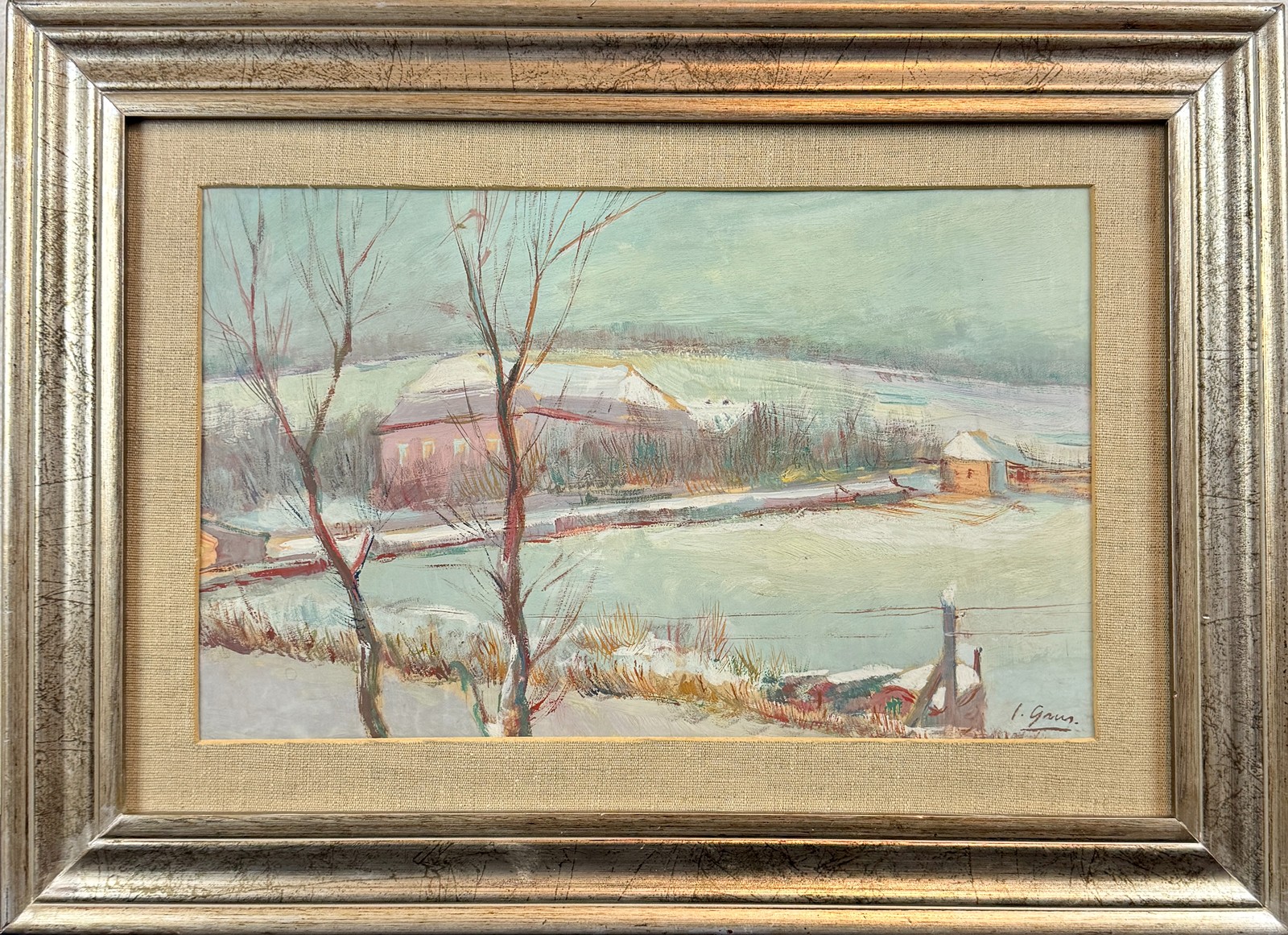 Jaroslav Grus (1891 - 1983) - Zimní krajina