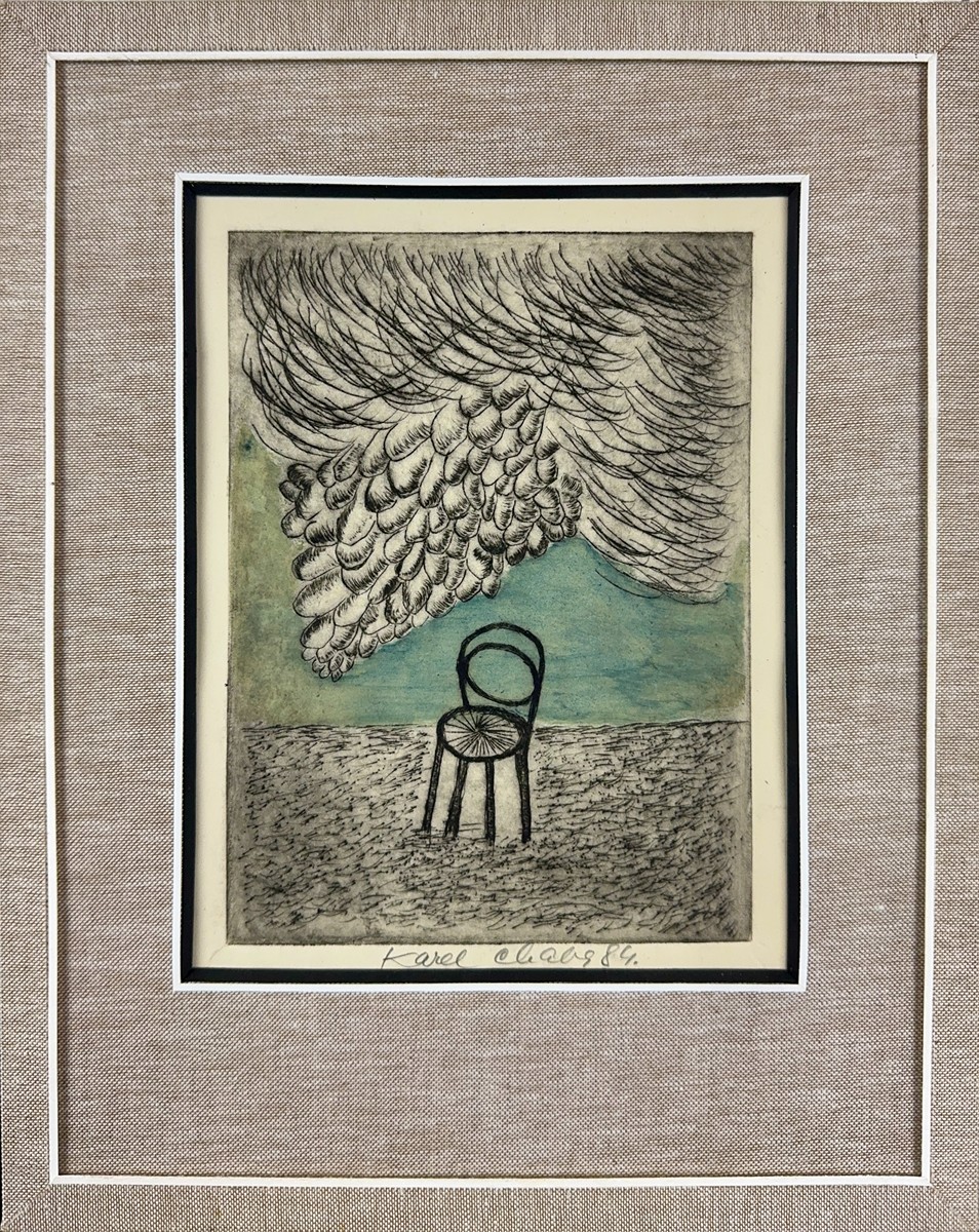 Karel Chaba (1925 - 2009) - Židle