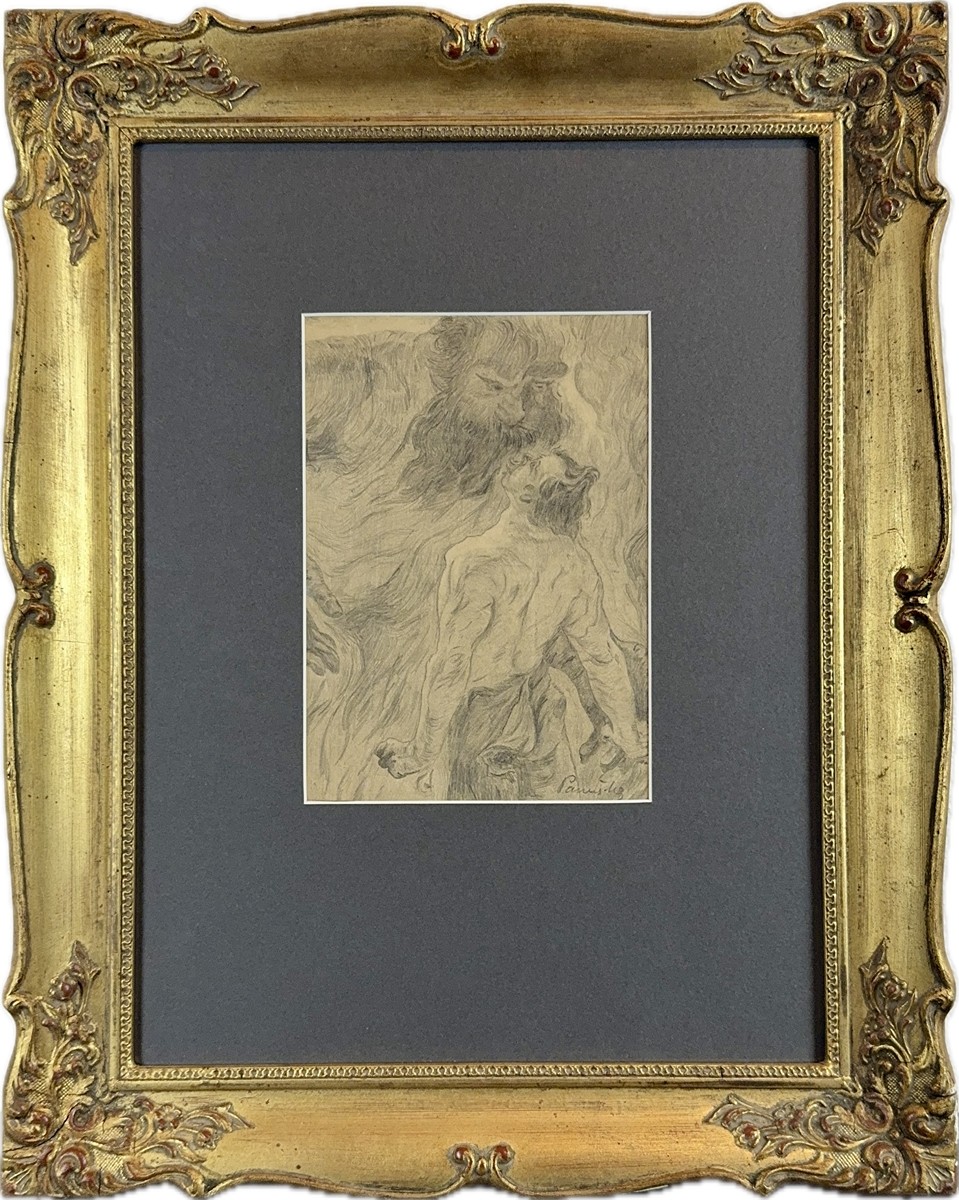 Jaroslav Panuška (1872 - 1958) - Souboj s obrem