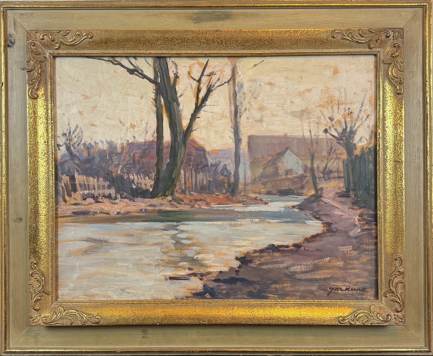 Jaromír Kunc (1900 - 1971) - Rozvodněný potok
