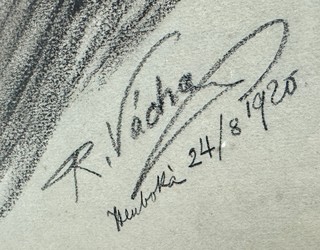 Rudolf Vácha (1860 - 1939) - Portrét šlechtičny