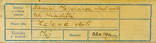 Jaroslav Melichárek (1910 - 1985) - Zelené obilí