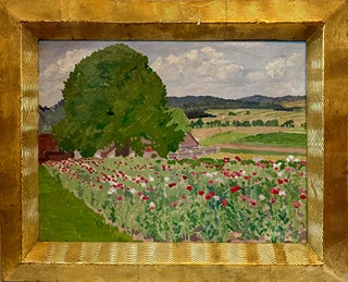 Bedřich Plaške (1875 - 1952) - Kvetoucí makoviště