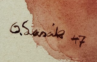 Oldřich Lasák (1884 - 1968) - Portrét děvčátka