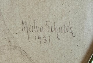 Malva Schalek (1882 - 1944) - Dívka