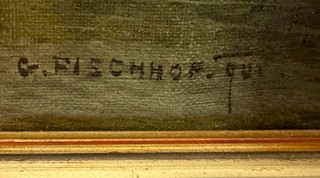 Georg Fischhof (1859 - 1914) - Les s povozem