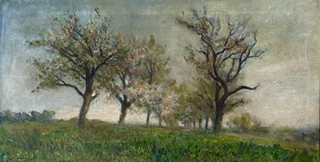 Arkadi Solovjev (1902 - 1948) - Jabloně v květu