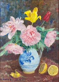 Oldřich Lasák (1884 - 1968) - Pivoňky