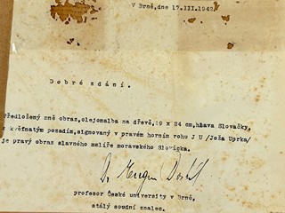 Joža Uprka (1861 - 1940) - Hlava Slovačky z Petrova