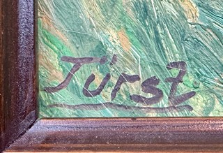Jindřich Fürst (1873 - 1943) - Motiv z Hostivaře