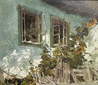 Alois Kalvoda (1875 - 1934) - Slovácká chalupa