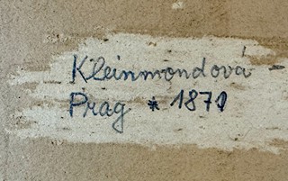Ludmila Janovská Kleinmondová (1870 - 1955) - Vějíř