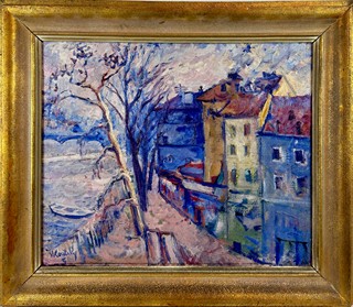 Václav Koutský (1907 - 1980) - Pražské nábřeží