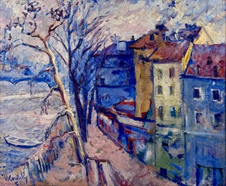 Václav Koutský (1907 - 1980) - Pražské nábřeží