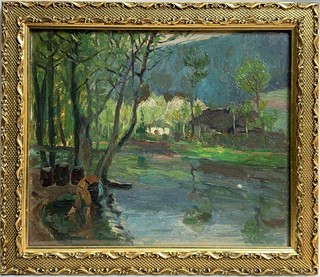 Josef Štolovský (1879 - 1936) - U vody