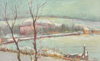 Jaroslav Grus (1891 - 1983) - Zimní krajina