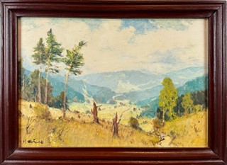 Václav František Ulšmíd (1903 - 1985) - Pohled do údolí  