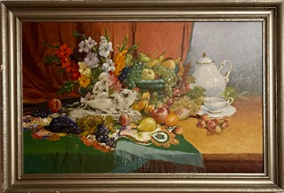 Bohumil Berghauer (1910 - 1972) - Zátiší - obrovský formát