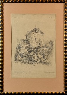 Roman Havelka (1877 - 1950) - Studie tvrze
