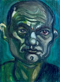 Zdeněk Červinka (1928 - 2016) - Autoportrét