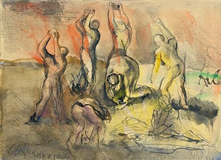 Václav Hejna (1914 - 1985) - Studie postav