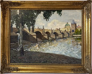 Gustav Macoun (1889 - 1934) - Karlův most