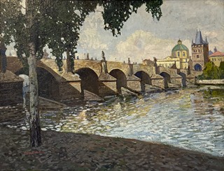 Gustav Macoun (1889 - 1934) - Karlův most