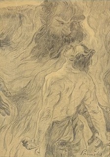 Jaroslav Panuška (1872 - 1958) - Souboj s obrem