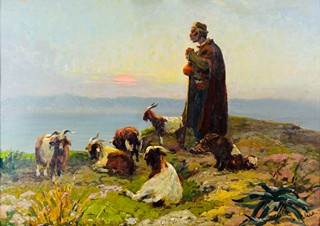 Otakar Číla (1894 - 1977) - Pastevec