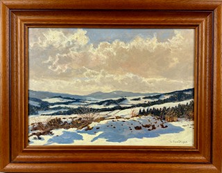 Karel Pospíšil (1886) - Zima na Šumavě