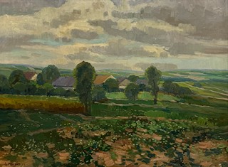 Gustav Macoun (1889 - 1934) - V polích