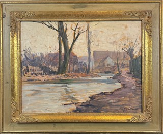 Jaromír Kunc (1900 - 1971) - Rozvodněný potok