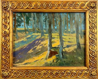 Roman Havelka (1877 - 1950) - Slunce v lese