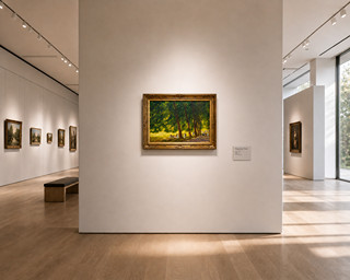 Karel Langer (1878 - 1947) - Promenáda v parku