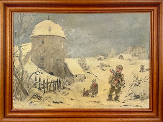 František Voborský (1906 - 1984) - Švanda dudák