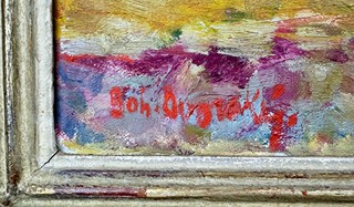 Bohumír Dvorský (1902 - 1976) - Zátiší s květinami - velký formát